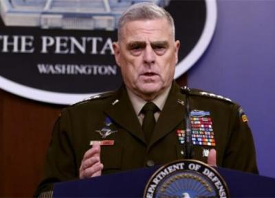 مارک میلی: ایران منافع ما را تهدید می نماید؛ ارتش آمریکا آماده پاسخگویی است