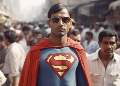 بتمن و سوپرمن اگر هندی بودند، عکس