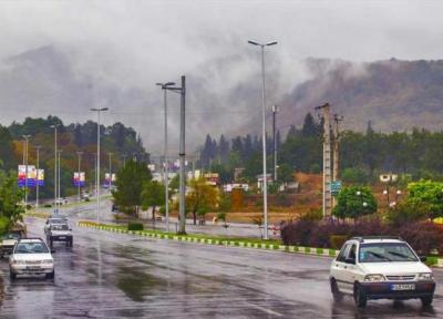 بارش برف و باران در گلستان و کاهش دما تا 12 درجه